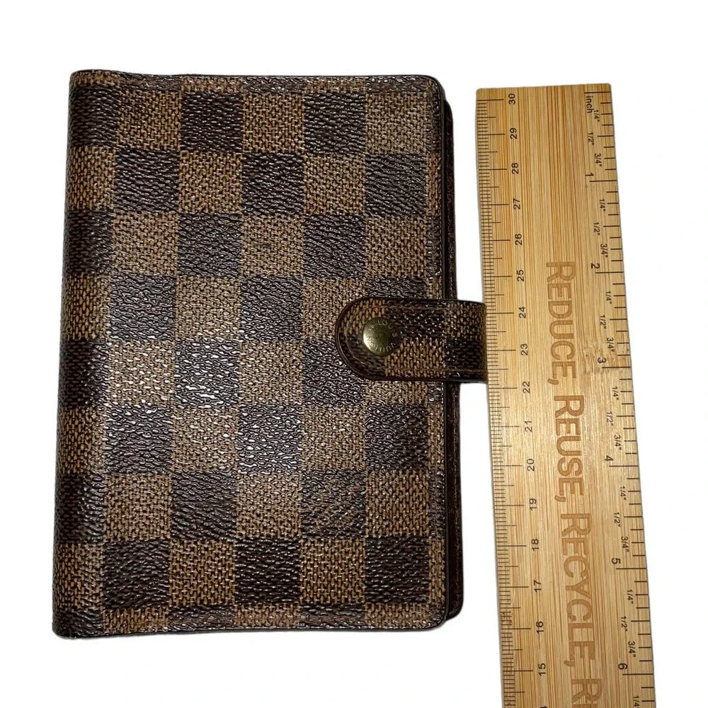 Louis Vuitton Vintage Damier Ebene Small Rng Agenda Cover